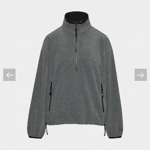 ISO Aritzia Mellow Mockneck Fleece in dark grey
size L or XL